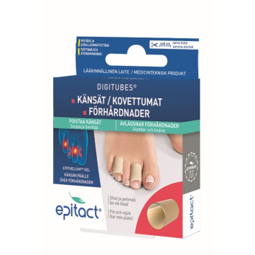 Epitact Digitubes känsät/kovettumat M 4 kpl