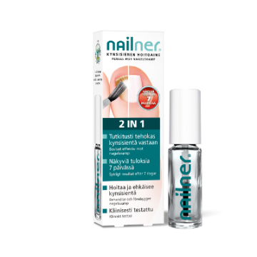 Nailner Kynsisienen Hoitoaine 2in1 5 ml