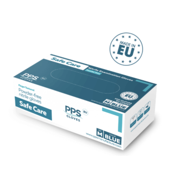 Safe Care Nitriilikäsine puuteriton sininen koko L 100 kpl
