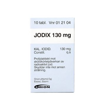 JODIX tabletti 130 mg 10 kpl