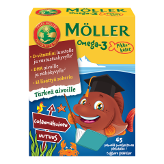 Möller Omega-3 Pikkukalat Colanmakuinen 45 KPL