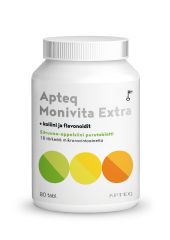 Apteq Monivita Extra purutabletti 80 tabl