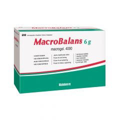 Macrobalans 6 g annospussi 20x6 g