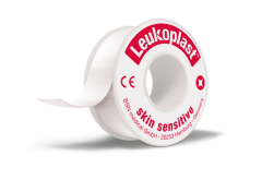 LEUKOPLAST SKIN SENSITIVE 1,25CMX2,6M SILIKONIKIINNITYS 1 KPL